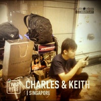 Photo taken at Charles &amp; Keith by Rezza R. on 2/18/2013