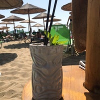 Photo taken at Fratelli Beach &amp;amp; Cocktail Bar by Suzan H. on 6/14/2019