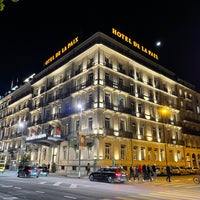 Photo taken at The Ritz-Carlton, Hôtel de la Paix Geneva by Chenghao F. on 4/12/2024