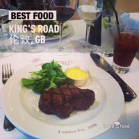 Photo taken at Kings Road Steakhouse &amp; Grill by Kang C. on 12/27/2013