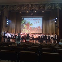 Photo taken at Актовый зал by Nastya V. on 10/2/2014