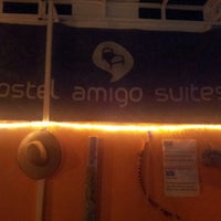 Photo taken at Hostel Amigo Suites Downtown by Carlos A. on 11/18/2012