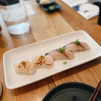 Photo taken at Bamboo Sushi by Sara C. on 4/21/2023