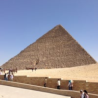 Photo taken at Great Pyramids of Giza by Bilal A. on 4/26/2013