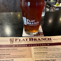 Photo taken at Flat Branch Pub &amp;amp; Brewing by Kim on 4/2/2023
