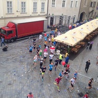 Photo taken at ČSOB Bratislava Marathon by Roman M. on 4/6/2014