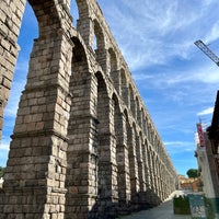 Photo taken at Aqueduct of Segovia by Frank K. on 11/13/2023
