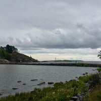 Photo taken at Kuninkaansaaren aallonmurtaja (silta) by Frank K. on 7/19/2017