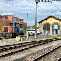 Photo taken at Bahnhof Frauenfeld by Frank K. on 4/22/2023