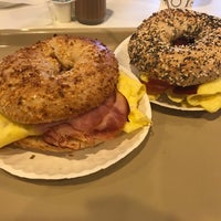 Photo taken at Bodo&amp;#39;s Bagels by David H. on 1/13/2018