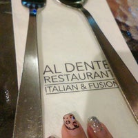 Photo taken at Al Dente Restaurant Italian &amp;amp; Fusion by Daphne Yan B. on 4/21/2017