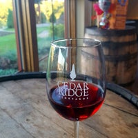 Foto diambil di Cedar Ridge Winery &amp;amp; Distillery oleh KristinaLee pada 9/22/2021