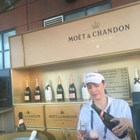 Photo taken at Moet &amp;amp; Chandon Terrace - US Open by Yogita M. on 8/30/2016