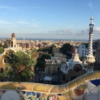 Photo taken at Park Güell by Sam M. on 8/23/2015