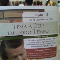 Foto diambil di Igreja Assembléia de Deus Missão aos Povos - Patos de Minas oleh Jean Carlos G. pada 12/29/2013