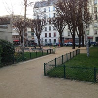 Photo taken at Square Dampierre-Rouvet by Matthieu on 3/9/2013
