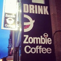 Photo taken at Zombie Coffee at FrozenYo by Denise D. on 10/1/2012