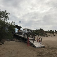 Photo taken at Playa de Las Toninas by Rodrigo B. on 10/5/2017