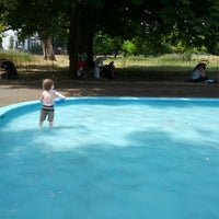 Photo taken at Clissold Park Splash Pad by Amedeo F. on 7/14/2013