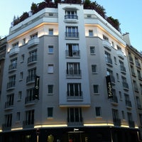 Photo taken at Hôtel Félicien Paris by Samira D. on 5/18/2014