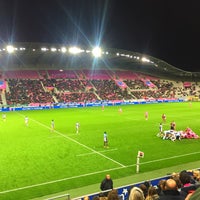 Photo taken at Stade Jean-Bouin by Simon C. on 10/27/2018