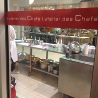 Photo taken at L&amp;#39;Atelier des Chefs by Sarah G. on 10/13/2014