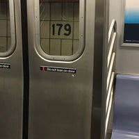 Photo taken at MTA Subway - 179th St (F) by Ed on 4/25/2017