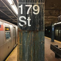 Photo taken at MTA Subway - 179th St (F) by Ed on 2/19/2016