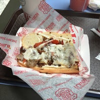 Photo taken at Charleys Philly Steaks by Ed on 5/11/2017