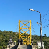 Photo taken at Suspension Bridge Lembongan - Ceningan by Baptiste L. on 7/15/2022