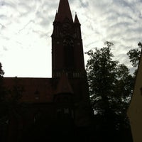 Photo taken at Pauluskirche by Manuela S. on 10/1/2012