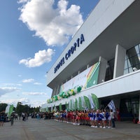 Photo taken at Площадка У Дворца Спорта by Tanya I. on 7/15/2019