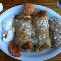 Photo taken at Luis Jr.&amp;#39;s Mexican Food by Emily B. on 10/26/2012
