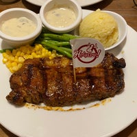 Photo taken at Holycow! Steakhouse by Amelia G. on 5/8/2021