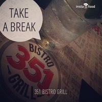 Photo taken at 351 Bistro Grill by Nathalie H. on 7/1/2013