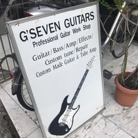 Photo taken at G&amp;#39;Seven Guitars by Takeda K. on 7/13/2017