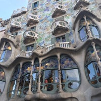 Photo taken at Casa Batlló by Veronika D. on 7/6/2016