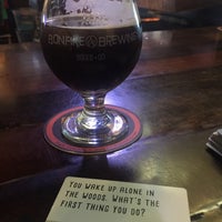 Photo taken at Bonfire Brewing by Andrew V. on 11/21/2017