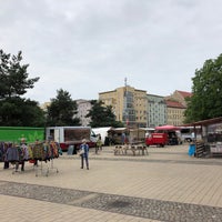 Photo taken at Ökomarkt am Nordbahnhof by marcus H. on 6/20/2018