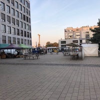 Photo taken at Ökomarkt am Nordbahnhof by marcus H. on 9/19/2018