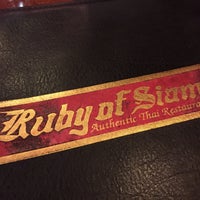 Photo taken at Ruby of Siam by marcus H. on 3/17/2015