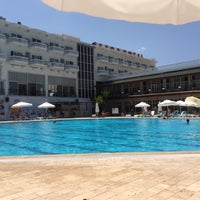 Photo taken at İssos Hotel by Buse K. on 7/27/2016