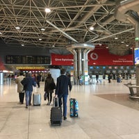 Photo taken at Lisbon Humberto Delgado Airport (LIS) by Gülen C. on 3/21/2017