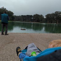 Photo taken at Spreckels Lake by Glory B. on 9/14/2022
