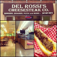 Photo taken at Del Rossi&amp;#39;s Cheesesteak Co by Mikey I. on 11/3/2012