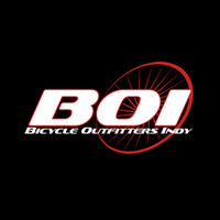 Das Foto wurde bei BOI Bicycle Outfitters Indy von Bicycle am 5/11/2016 aufgenommen