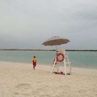 Photo taken at Yas Beach / شاطئ ياس by Tek M. on 5/1/2013