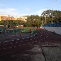 Photo taken at стадион Школа 56 by Roman L. on 7/23/2014