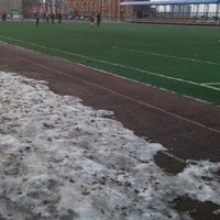 Photo taken at стадион Школа 56 by Roman L. on 3/27/2015