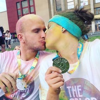 Photo taken at The Color Run 2016 by Monika P. on 6/4/2016